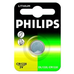 CR1220 PHILIPS BAT.LIT