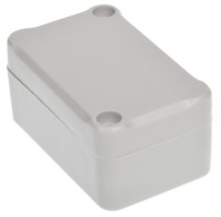 Z-65J Obudowa z tworzywa Z65J wymiary: 64x40x30mm - mocowana na ścianę - jasna - polistyren