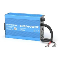 ŁADOWARKA PROSTOWNIK DO AKUMULATORÓW LiFePO4 EUROPOWER CH-LFP/24/10 29,2V 10A KONEKTOR M8