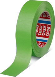 Masking tape, 38 x 0.145 mm, paper, green, 50 m, 04338-00003-00