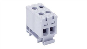 Blok Rozdzielczy - Odgałęźny 2 - Polowy 1,5-16Mm2 Szary Montaż Płaski...