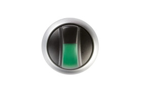 Napęd przełącznika 2 położeniowy zielony z podświetleniem bez samopowrotu M22-WRLK-G 216827