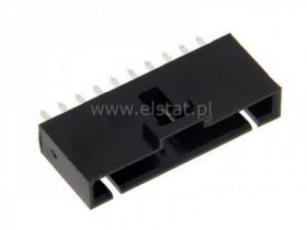 WZ 10S wtyk jednorzęd prosty z zatrzaskiem