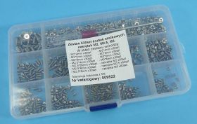 ZESTAW ŚRUB STOŻK.BLACK 530szt M2/2,5/M3