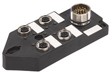 Skrzynka czujnika porty: 4 M12 kabel: 5m