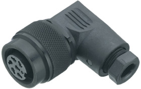 Złącze wielostykowe przemysłowe 12-pinowe M16 Montaż na kablu Gniazdo binder