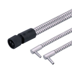 Czujniki fotoelektryczne Wiązka przewlekana ifm electronic zakres 120 mm (OKF), 120 mm (OUF), 400 mm (OOF), 990 mm (OCF)
