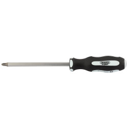 Draper Expert 35225 Pound Thru&#x27; Cross Slot No:3 x 150mm Soft Grip Screwdriver