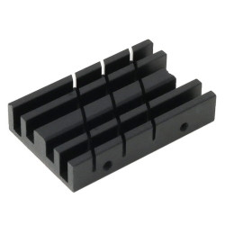 Radiator do dysków SSD NVMe 2242 dla Raspberry Pi M.2 HAT+ - PiHut 106040