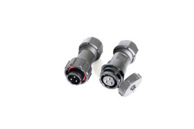 Złącze wielostykowe przemysłowe 10-pinowe Montaż na kablu Wtyczka, gniazdo RS PRO