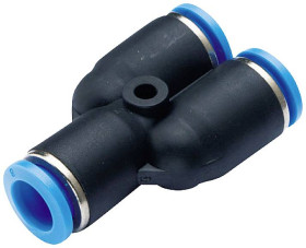 TRU COMPONENTS Złączka Y PW10-8 Średnica rury: 10 mm, 8 mm 1 szt.