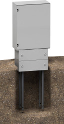 Schneider Electric NSYZM253G NSYZM253G (S x W) 456 mm x 200 mm szaro-biały (ral 7035) 1 szt.