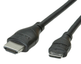 Kabel HDMI 80cm A: HDMI Ethernet B: HDMI Ethernet A: Męskie B: Męskie High Speed