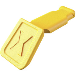KNIPEX 00 61 10 CY ColorCode Clips Yellow (10 pieces) 21 mm
