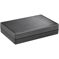 Strapubox 2007SW EU Casing ABS Black For 100x160mm Euro Plates