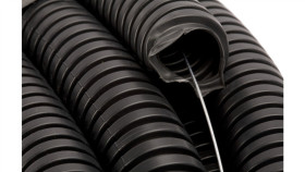 Rura Karbowana Z Pilotem 25Mm Czarna 750N Fmpf25 Fepct25 /50M/