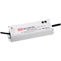 Mean Well HLG-120H-24A LED driver 120W 5A 24V DC adjustable PFC protection
