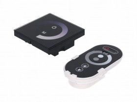 Sterownik LED panel Mono 1x12A komplet panel+pilot+uchwyt 12-24V Prescot