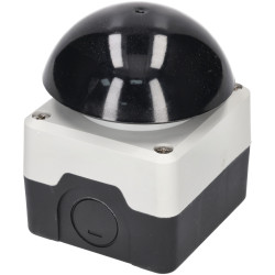 EMAS P1C300M72H 72mm Black Stop Button