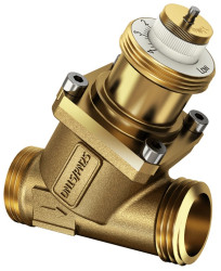 Zawór elektryczny Mosiądz, stal nierdzewna do rury DN50 liczba portów 2 SAUTER REGULATION Kierunkowy zawór sterujący