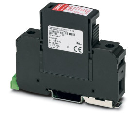 Urządzenie ochrony przeciwprzepięciowej 125 V AC na szynę DIN Phoenix Contact Urządzenie ochrony przeciwprzepięciowej