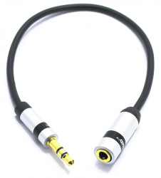 ADAPTER MIKROFON WTYK JACK 3.5 TRS - GNIAZDO TRRS