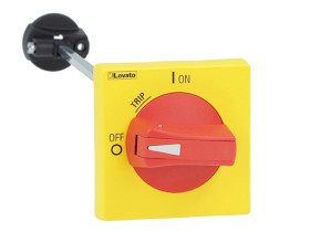 Uchwyt zamykany na kłódkę 3 zamknięcia do Seria SM2R, SM3R 200mm IP65 Lovato SM2