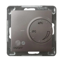 IMPRESJA Regulator temperatury /czujnik podłogowy/ tytan RTP-1Y/m/23