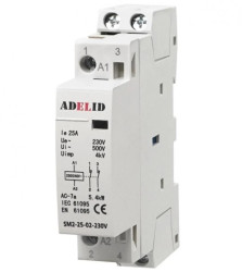 Stycznik modułowy 25A 230V 2xNC SM2 25-02-230V
