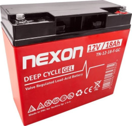 Akumulator VRLA żelowy 12V 18Ah (żywotność 12lat) TN-12-18-F-GC