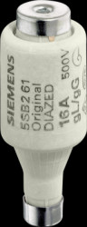 DIAZED fuse DIII/E33, 16 A, gG, 440 V (DC), 500 V (AC), 5SB2611
