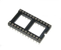 DIL24P Podstawka precyzyjna - raster 2.54 mm 24pin