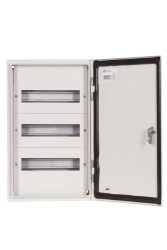 Rozdzielnica modułowa hermetyczna n/t IP65 RH 36 /3x12/ RAL 7035 drzwi pełne RH 36 DP 6-745-DP