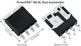 MOSFET N-kanałowy 54 A PowerPAK SO-8L podwójny 60 V SMD 0,02 oma