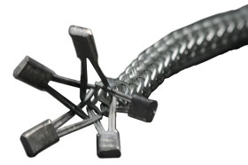 Lina stalowa Ø 10 mm Stal nierdzewna Pakiet kabli RS PRO