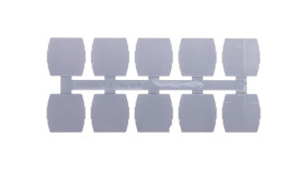 Ścianka Rozdzielająca Do Złączek Szynowych Szara Ts-K 1302215