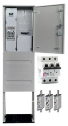 Rozdzielnica licznikowa, złącze pomiarowe TAURON na fundament + listwa zaciskowa ZP40x60-1P3F-0_LZ-RB_0M-F