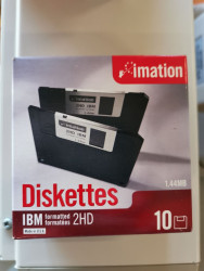 Imation 2HD disks 10pcs wrapped new