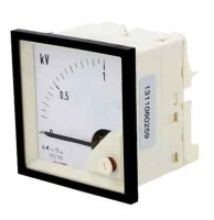 MIER-LUM500V Woltomierz tablicowy do 500V [AC] - 72 x 72 x 58.5mm