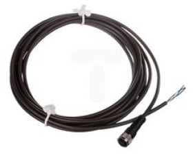 Przewód ze złączem żeńskim M12 4-piny proste z kablem 5m XZCP1141L5