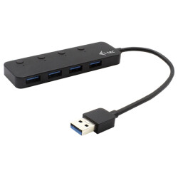 i-tec U3CHARGEHUB4 USB 3.0 Metal HUB 4 Port with individual On/Off Switches
