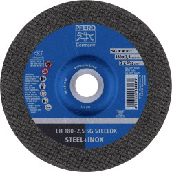 PFERD TOOLS EH 180-2,5 SG STEELOX 61323223 Tarcza tnąca wygięta 180 mm 25 szt. stal nierdzewna, stal