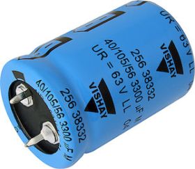 256 PMG-SI Aluminum Electrolytic Capacitors Power Miniaturized General Purpose - Snap-In