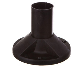 Podstawa montażowa czarna do montażu oprawy oświetleniowej typu kula 1490.000N