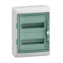 Rozdzielnica 2x12 natynkowa Mureva IP65 MRV-2-12-NT-T drzwi transparentne 13433