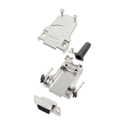 Encitech 6355-0063-13 D-Sub Receptacle set 44 Pins Solder Bucket