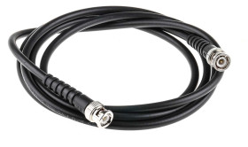 Kabel koncentryczny złącze A BNC złacze B BNC długość 2m typ kabla RG59 Z zakończeniem