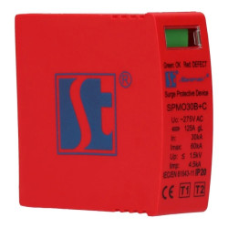 Moduł warystorowego ogranicznika przepięć Typ T1+T2 SPMO30B+C