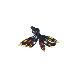 kabel 3 RCA wtyk - 3 RCA wtyk 1,0m Vitalco COMPONENT