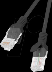 PCU6-10CC-0300-BK Patch cable RJ45 Cat.6 UTP 3 m black